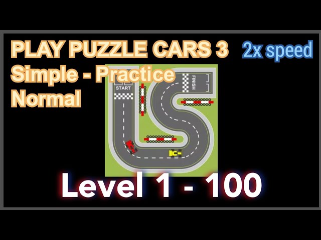 Play puzzle Cars 3 [Simple - Practice - Normal] level 1 - 100