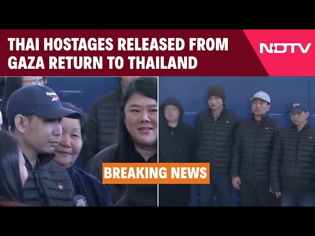 Hostages Released | Thai Hostages Released From Gaza Return To Thailand After A Year In Captivity