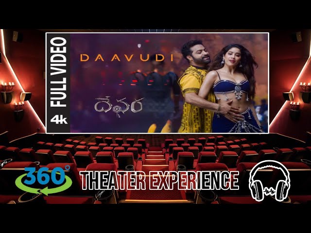 Full Video: Daavudi  | Devara | NTR | Janhvi Kapoor | Theater Experience | AbhiTunes #telugusongs