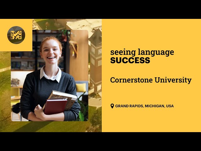 Seeing Language Success: Cornerstone University and Mango Classroom