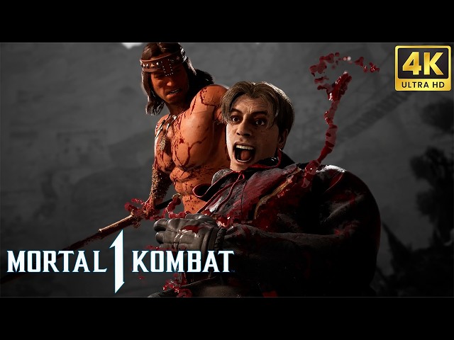 Conan the Barbarian in Mortal Kombat 1 – All Fatalities, Including Absolutely All Fighters [4K60FPS]