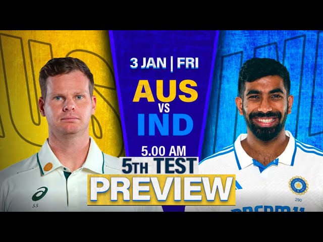 IND vs AUS 5th Test Preview And Playing 11 In English | BGT 2024 | #indvsaus | #ausvsind | #thebgt