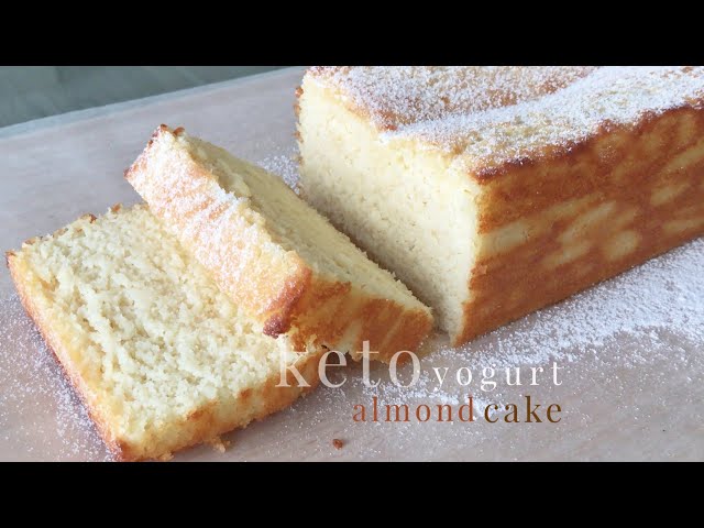 Keto Yogurt Almond Cake