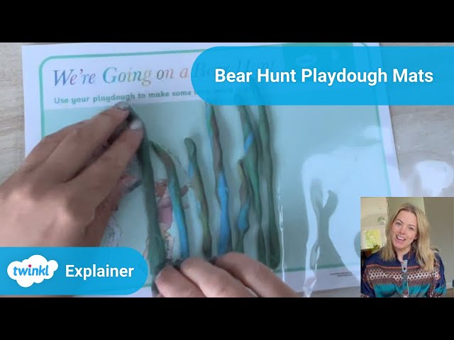 Going on a Bear Hunt Play Dough Activity