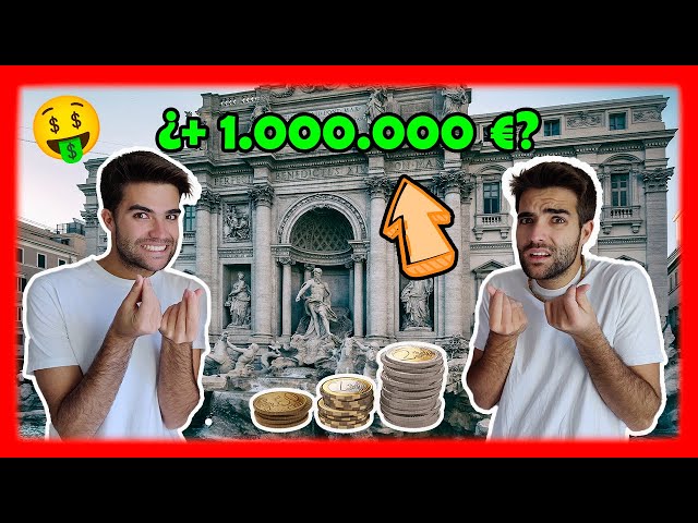 💲 ¿Cuánto DINERO se recauda en la Fontana de Trevi? ¿Y Quién se lo queda?