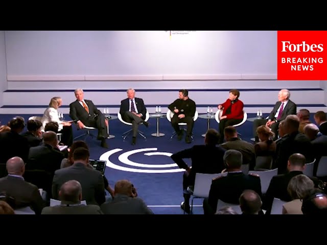 WATCH: Ukraine's Zelensky And U.S. Senators Hold Town Hall At Munich Security Conference