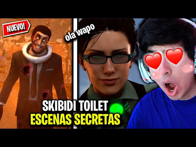 ESCENAS SECRETAS de TEMPORADA 25 SKIBIDI TOILET 😱 LA AGENTE SECRETA 😍 Mi Reacción y Secretos