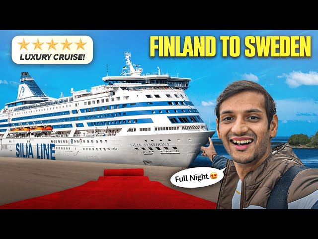 17 Hours Overnight Cruise journey from Finland to Sweden | Full Paisa wasool