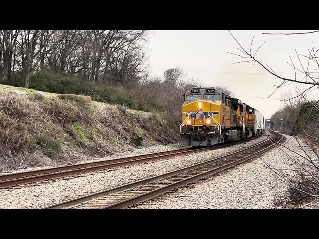 VALENTINES DAY TRAIN - MIXED MANIFEST  UP #7208 #4361 #6931