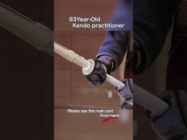 93 Year-Old kendo practitioner