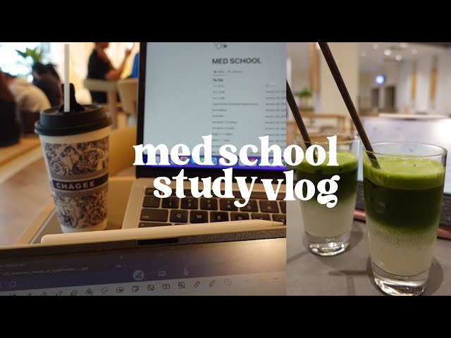 med school study vlog 🧠 | exam results, endocrinology,  busy and productive week