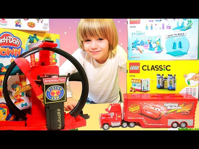 Disney CARS Lightning Mcqueen Crazy Trucks - 100+ cars toys giant SURPRISE with Car Collection