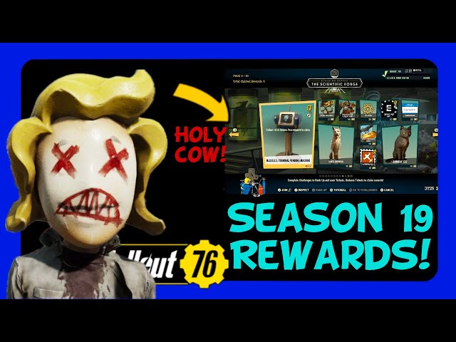 ALL SEASON 19 REWARDS REVEALED!!!