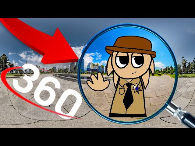 Find Tan - Sprunki Incredibox | Finding Challenge City VR-360