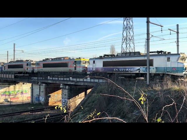 Livrées  CAPITOLE, EN VOYAGE, BETON locomotives SNCF SPOT TRAIN