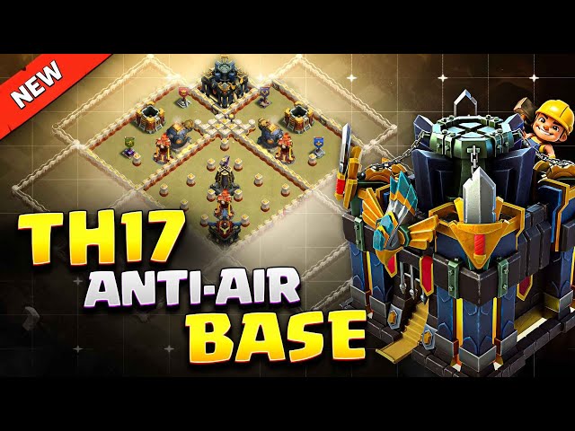 BEST TH17 ANTI AIR Base 2025 ⚒️ INSANE Town Hall 17 Base Link + Analysis & Replays