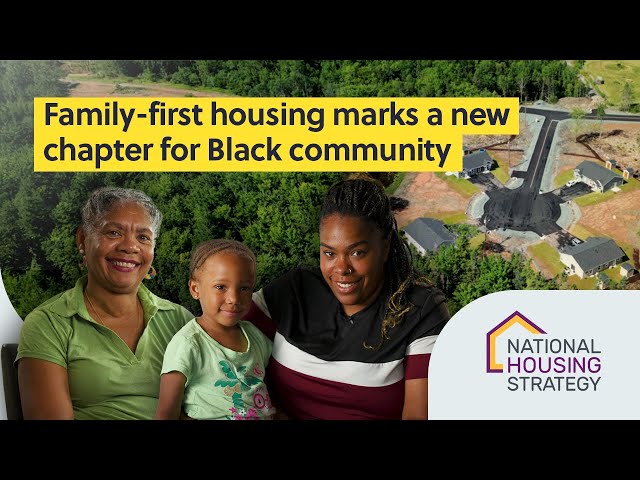 Family-first housing marks a new chapter for Black community