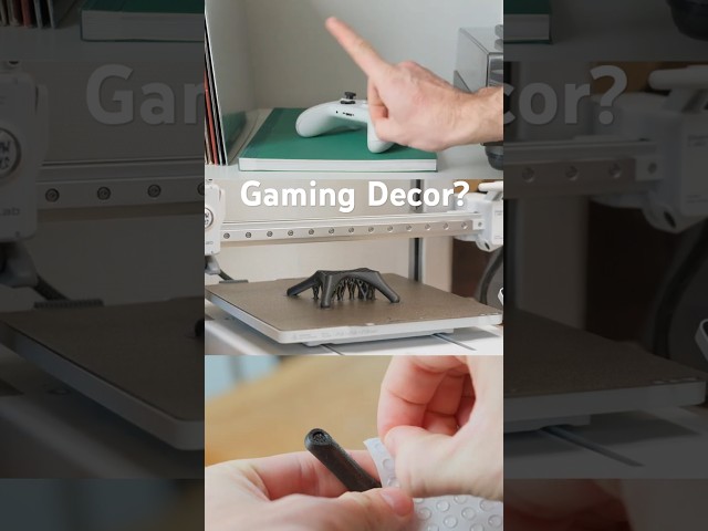 Gaming meets decor!?  #gaming #decor #3dprinting