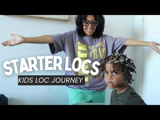 Beginner Friendly Starter Loc Tutorial for Toddlers and Kids