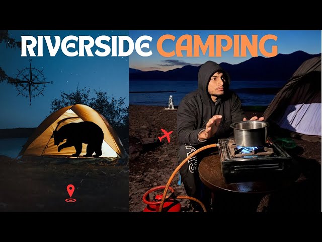 First Riverside Camping 🏕️Near Delhi | winters Camping ❄️|| #camping #rain @Rahuldesitraveller