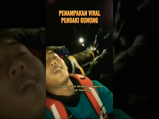 LAGI VIRAL❗PENAMPAKAN HANTU KAKEK 500 THN DI GUNUNG😱 #horrorstories #cerita #horor #trending #shorts