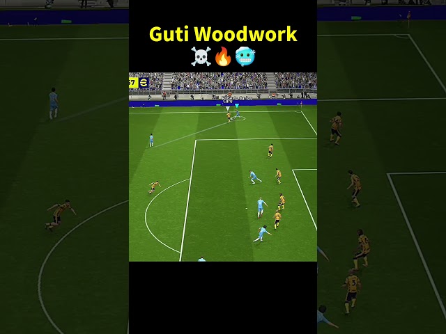 Guti woodwork ☠️🥶 #efootball #pes #efootball2024 #efootball2025 #pesmobile #shorts