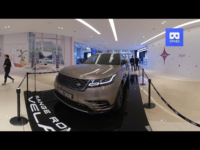 3D 180VR 4K Range Rover Velar New Simple and Wonderful Design car