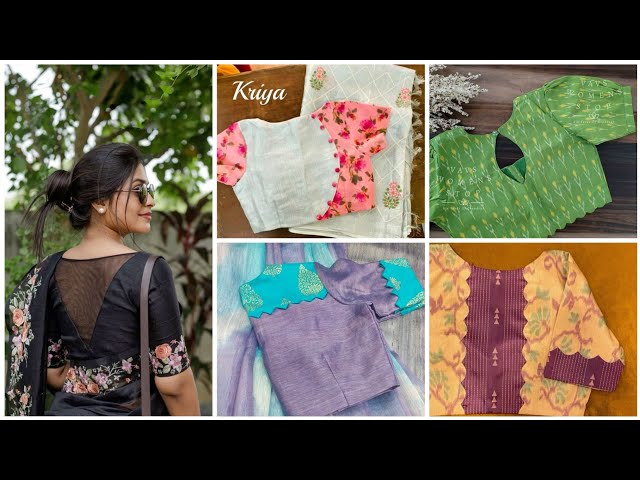 Latest Back Neck Designs for Blouses 2024|| New Blouse Back Neck Designs 2024|| Blouse Back Necks