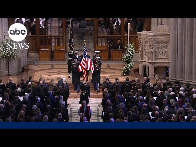 Jimmy Carter's casket departs National Cathedral