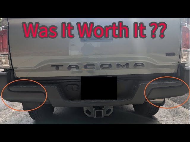 I TRANSFORMED my Rear Bumper Cap!