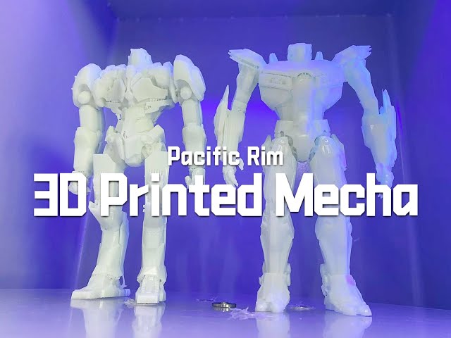 3D Printed Mecha