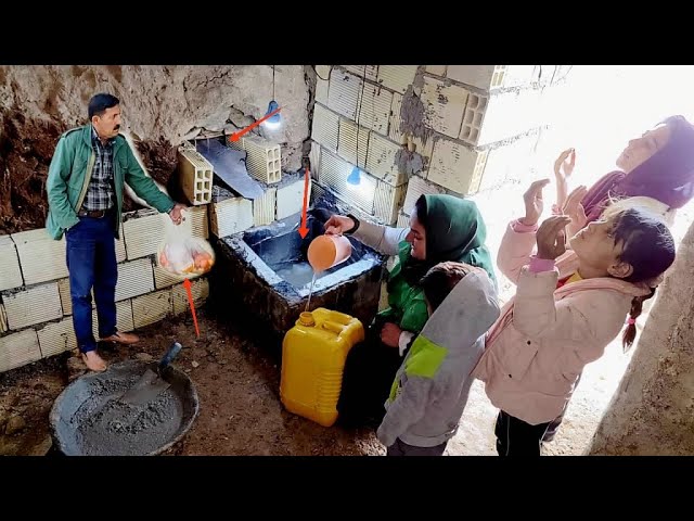 A single mother's attempt to store spring water in a magical cave