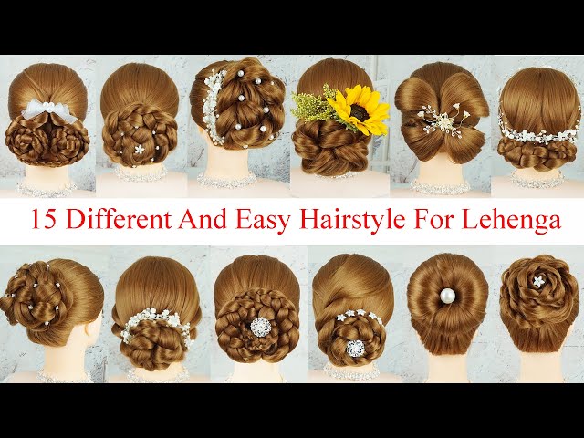 15 Different And Easy Hairstyle For Wedding And Party