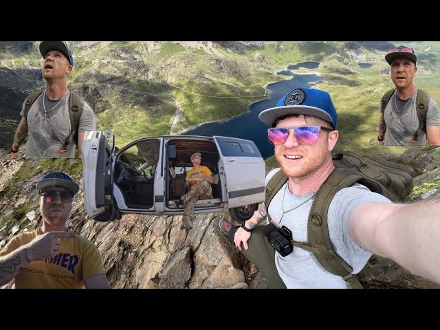 Solo hiking Snowdon horseshoe.