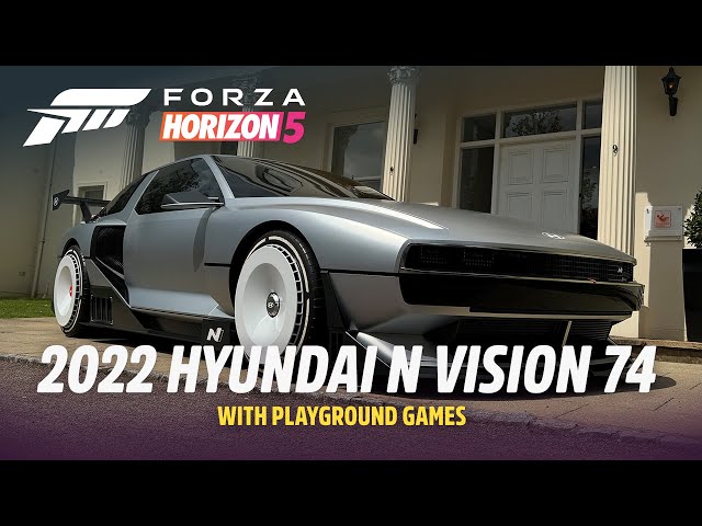 2022 Hyundai N Vision 74 with Playground Games | Forza Horizon 5