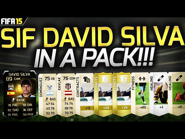 OMFG SIF DAVID SILVA IN A PACK AND 4 INFORMS!!! HUGE FIFA 15 TOTW #15 PACK OPENING!