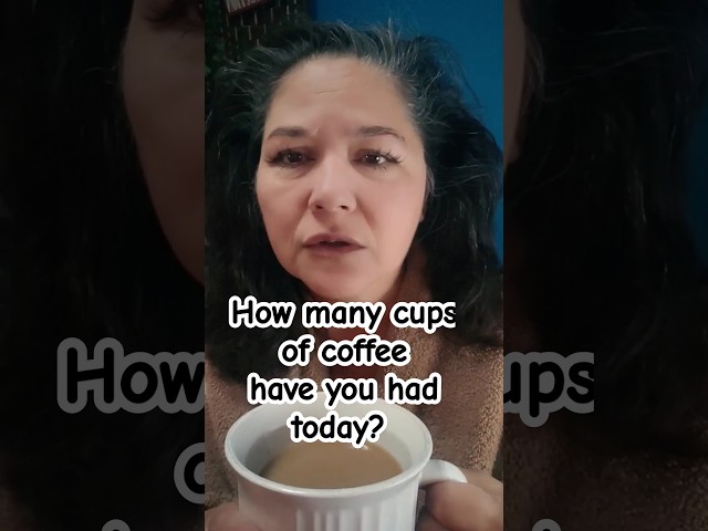 How many cups of coffee have you had today? #over40youtuber #actress #funnymom #tryingtrends #fyp 🤣