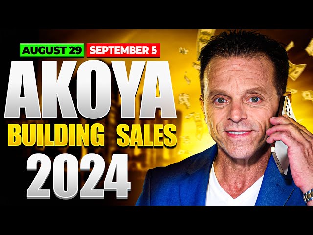 The special assesment impact the sales in the Akoya? - Aug 29th - Sept 5th.