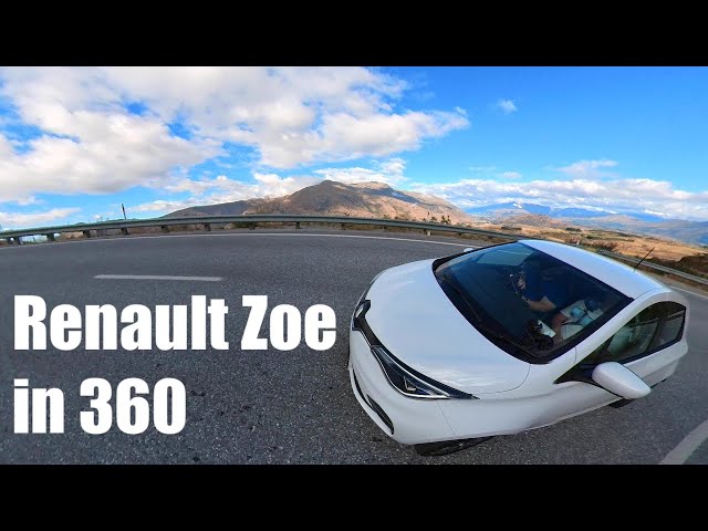 Stunning mountain climb in the new Renault Zoe