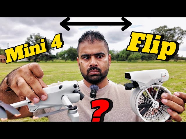 Can the DJI Mini 4 Pro Track the DJI Flip in the Air? (Real Test!)