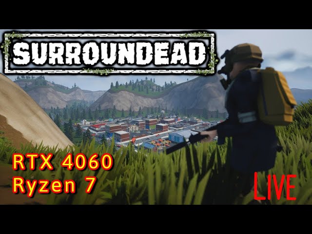 Surroundead LIVE | NEW GAMING PC | RTX 4060