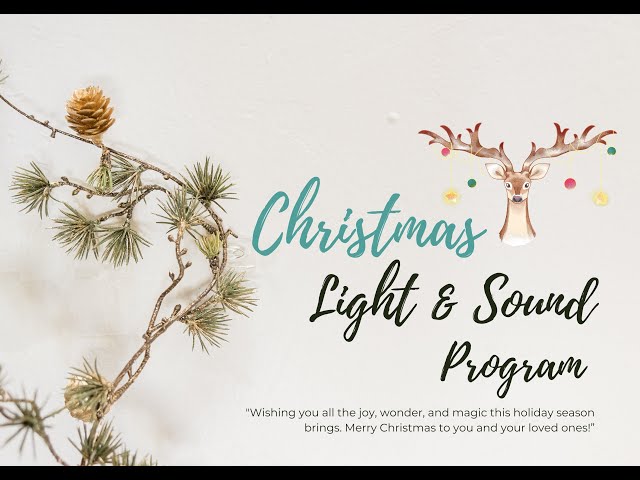 Christmas Light & Sound Show