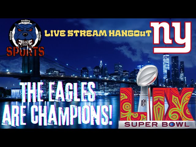 New York Giants Fan Reacts to Philadelphia Eagles Winning Super Bowl LIX