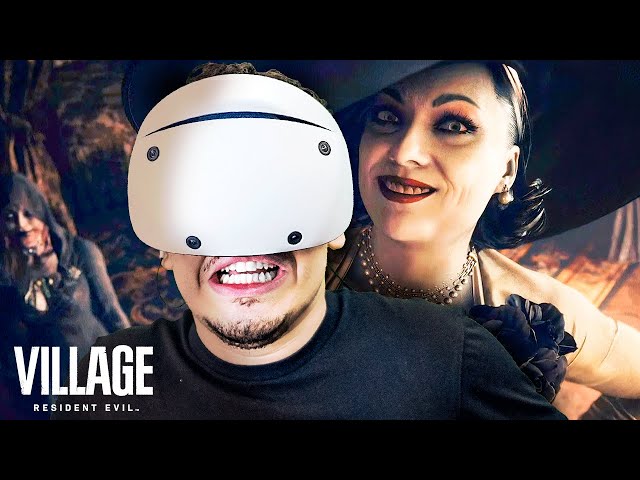 Joguei Resident Evil Village EM REALIDADE VIRTUAL (PSVR 2)