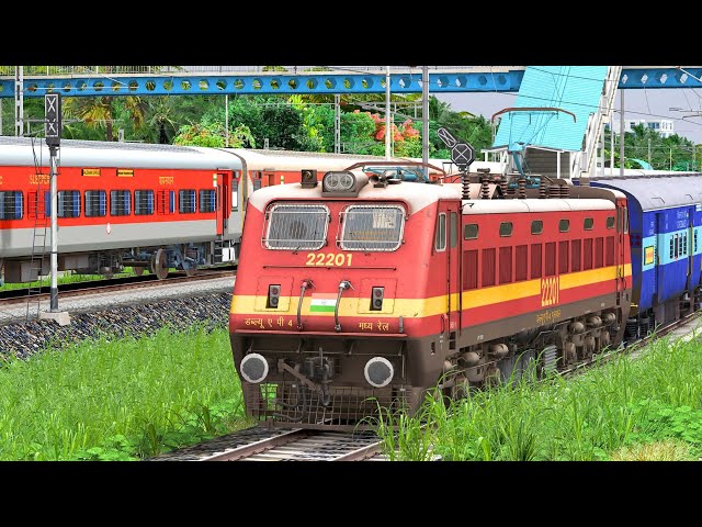 TRAIN SPEED CROSSING IN RAILWAY STATION | BUMPY RAILROAD | Train Simulator | Railworks | NTG GAMING