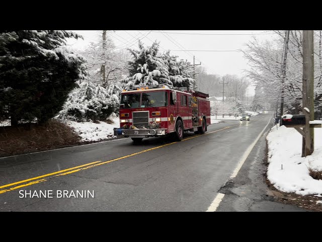 MTFD Reserve Engine 79 31-1-79 Responding 2/13/22