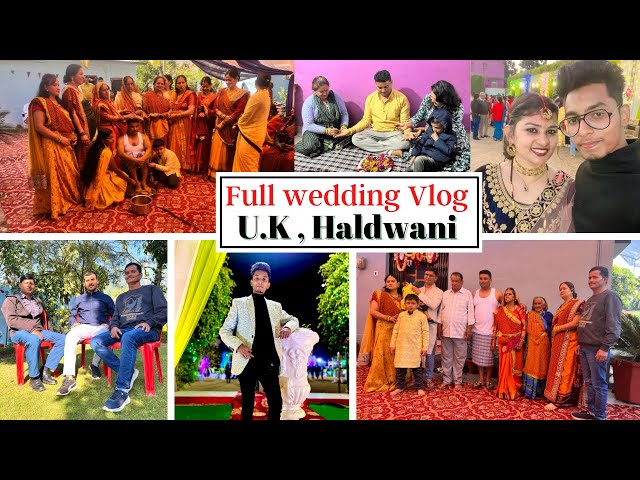 My first vlog 😅 || Kumauni full wedding video || @MrRawat360  || #vlog  #foryou #wedding