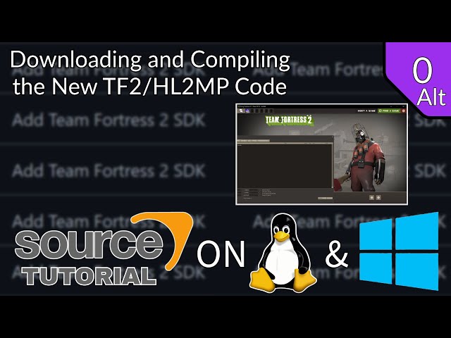 Valve Source Code 2013 Tutorial (Episode 0 Alt): Downloading and Compiling the New TF2/HL2MP Code