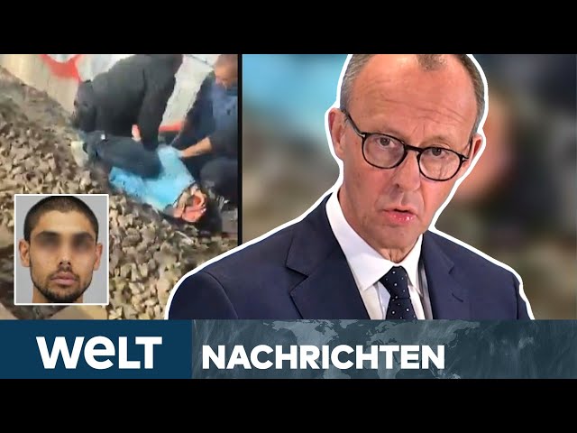 ASCHAFFENBURG MESSERATTACKE: „Das Maß ist endgültig voll!“ - Knallhartplan von Merz! | WELT Stream