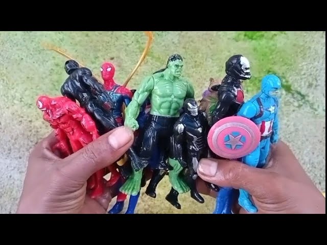 AVENGERS TOYS/Action Figures/Unboxing/Cheap Price/Ironman,Hulk,Venom,Batman,superman,Spiderman